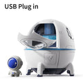 Portable Air Humidifier USB Rechargeable – Aromatherapy Diffuser with LED Light for Bedroom & Office