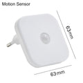 Motion Sensor LED Night Light – Plug-in Automatic Night Lamp for Bedroom, Bathroom & Hallway