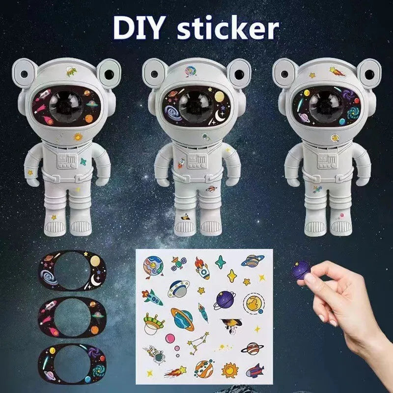 Astronaut Galaxy Projector with Bluetooth Speaker – LED Starry Night Light for Bedroom & Home Decor