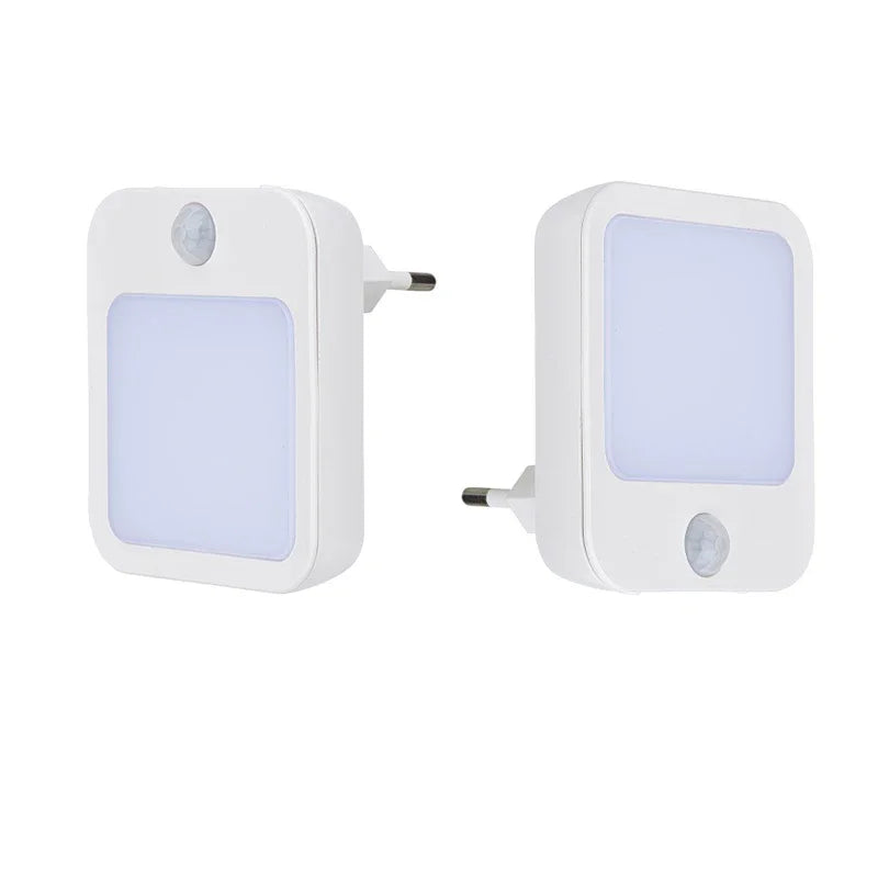 Motion Sensor LED Night Light – Plug-in Automatic Night Lamp for Bedroom, Bathroom & Hallway
